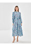 Trendlucky with a Difference Collar Floral Dress