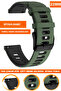 Xiaomi Mi Watch S1-S2 - 22mm Silicone Watch Band, Strap A5622Mm, Round Case Compatible
