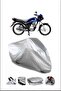 Honda Cb125Ace Rear Bag Compatible Gray Waterproof Canvas (Motorcycle)