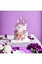 Pink Gold Foil Butterfly Cake Decoration Ornament 42 Pieces - 4
