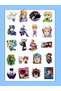 Jojo's Bizzarre Adventure Sticker Set 3 cm Stickers - Anime Sticker Set - 4