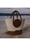 Handmade Straw Bag Mini Beach Bag Custom Design Women's Beach Bag - 3