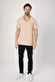 Deep V-Neck T-Shirt - 2