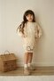 Girl's Knitted Skirt Suit - 3