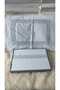 Özdilek Jasmin Double Embroidered Satin Gray Duvet Cover Set with 4 Pillowcases - 4