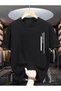 Unisex Oversize Printed Cotton Crew Neck Short Sleeve Black T-Shirt New York City