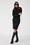 Cut Out Detailed Midi Dress - 2