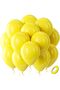 75 Colorful Metallic Balloons - Premium Latex
