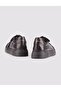 Genuine Leather Black Lace-Up Eva Sole Sneaker Men's Sports Shoes - 5
