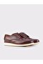 Eva Sole Genuine Leather Brown Lace-Up Men's Casual Shoes - 2