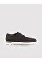 Men's Knitwear Black Lace-up Casual Shoes