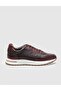 Genuine Leather Brown Lace-Up Men's Sports Shoes