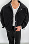 Velvet Corduroy Quilted Coat Jacket - 2