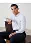 Lcwaikiki Formal Regular Fit Men's Long Sleeve Plaid Dobby Shirt