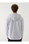 Hooded Long Sleeve Men's Zippered Sweatshirt - 4