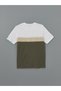 Lcwaikiki Classic Crew Neck Short Sleeve Color Block Men's T-Shirt - 6