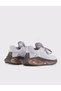 Knitwear Gray Lace-Up Women's Sports Shoes - 5