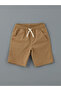 Lcw Kids Khaki Patterned Boys' Shirt and Shorts - 6