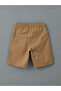 Lcw Kids Khaki Patterned Boys' Shirt and Shorts - 8