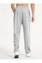 Plus Size Comfortable Men's Gray Sports Sweatpants - Straight Leg Baggy Pants 52Kghjm - 2
