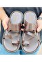 231203   Genuine Leather Men's Casual Slippers - 2