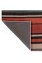 Amethyst Series Orange Gray Tones Striped Detailed Pattern Woven Base Modern Decorative Carpet Ametist53 - 5