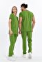 Happiness Basic - Lycra Doctor Nurse Uniform Set Scrubs Uniform Surgical Suit (Unisex), Pistachio - 5