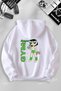 Women's Powerpuff Girl Gym Printed Hooded Basic Sweatshirt