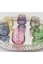 6-Person Colorful Coffee Glass Water Cup Set Zemzem Set, Dowry - 3