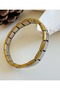 Gold-Silver Steel Hermit Bracelet - Nomination with Inside/Outside Lettering Acr2848 - 4