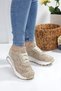 Eylülden Moda Shoes Knitted Lace-Up Women's Shoes - 3