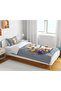Cute Cat 3D Digital Printed Single Girl Child Teenager Bedding Set Without Sheets - 2