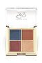 Quattro Eyeshadow Palette - 03 Blue Charm - Four-Color Eyeshadow Palette - 2