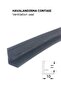 Automobile Wick Universal Compatible with All Vehicles Sound Blocking Wick Between Glass 4 Meters Baka - 5