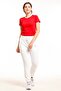 Casual Sweatpants Women's Casual Color Trousers Ecru - 5