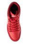 High Top Lace up Casual Sports Shoes Sneaker Red - 5