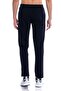 Comfortable Lace-Up Sports Sweatpants Navy Blue Sportswear - 3