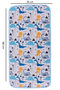 Blue Waterproof Bondit Fabric Washable Foldable Mother Baby Diaper Nursing Cover - 3