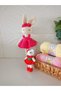 Toy Bunny Baby and Hellokitty Sleeping Commander (Hand Knitted) - 6