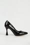 Black Women's Heeled Shoes Pc-54737