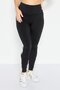 Women Sportswear Fit Yoga Tights, Black