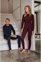 Women Full Length Plain Legging, Maroon - 4