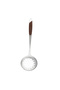 Stainless Steel Skimmer, Comfortable Wood Handle, DC2148 - 3