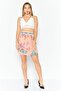 Women Floral Print Mini Skirts, Multicolor - 2