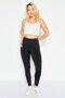 Women Sportswear Fit Yoga Tights, Black - 4