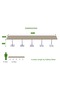 Bar Table Square Base 20 Seater Cocktail Bistro Table for Pub_Linen - 4