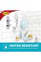 3M COMMAND™ TOWEL HOOK WITH WATER-RESISTANT STRIPS LARGE BATH17 CLEAR FROSTED 1HK+2S/PK - 5