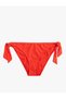 Drawstring Bikini Bottom with Sides - 4