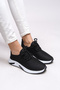 Thiebzar Unisex Sneaker 0012101 Black White - 2