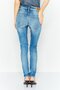 Women Super Skinny Fit Washed Slandy Jeans, Light Blue - 4